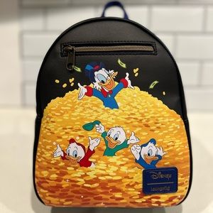 Loungefly Disney Duck Tails Mini Backpack - NWOT